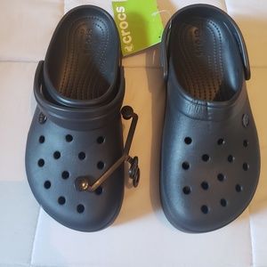 Black Crocs